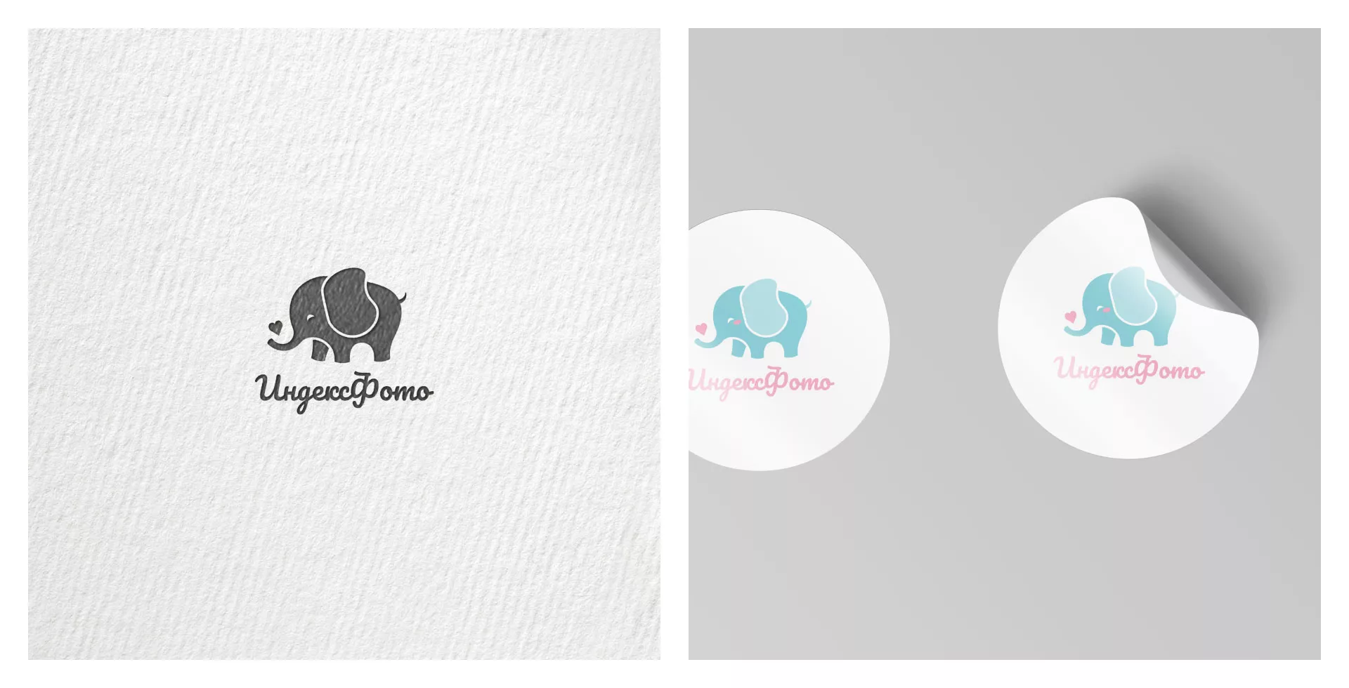 Создание логотипа компании «Индекс Фото» в Подольске