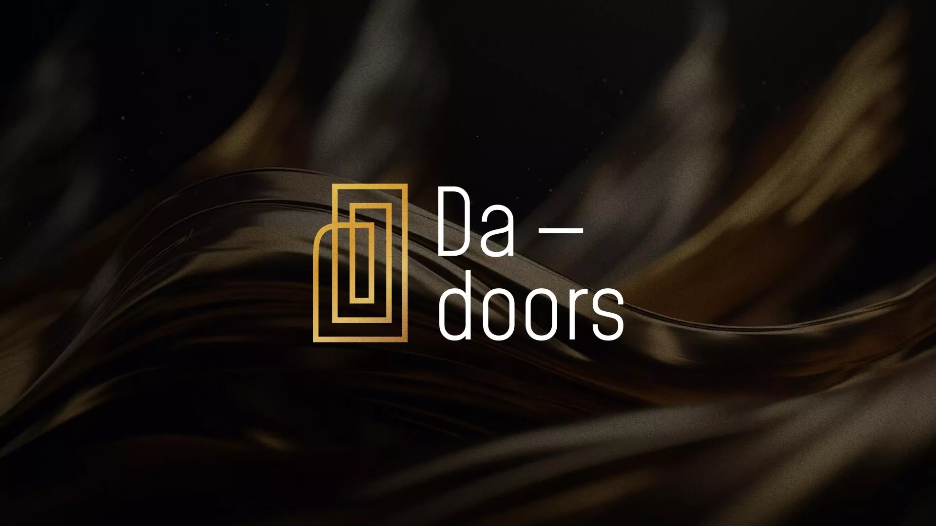 Разработка логотипа для компании «DA-DOORS» в Подольске